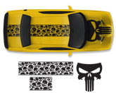 Dodge Challenger Top Skull Graphics